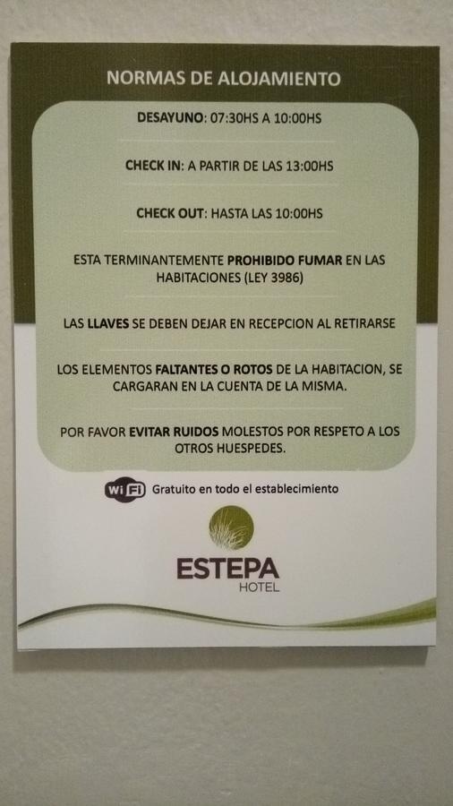 Estepa Hotel General Roca Bagian luar foto
